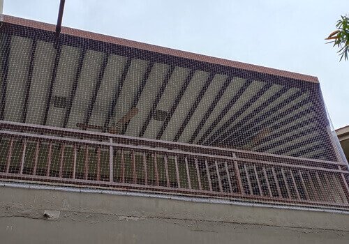 Balcony Net Installation